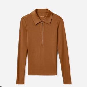 Everlane Super-Soft Zip Polo